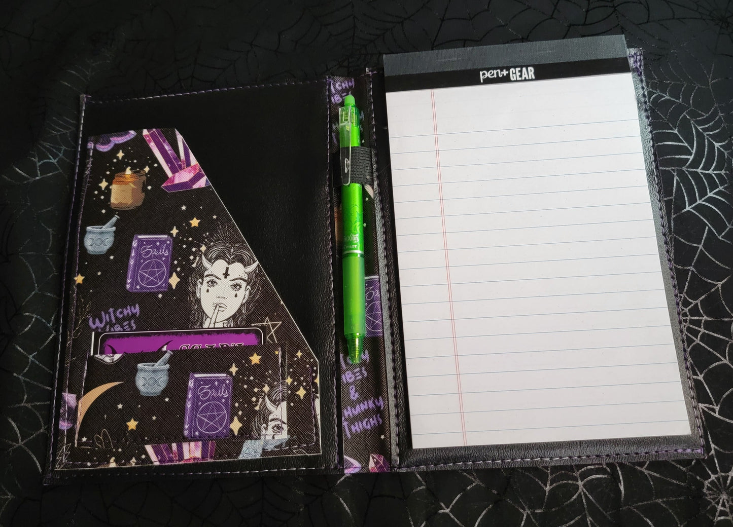 Witchy Mini Legal Pad Cover