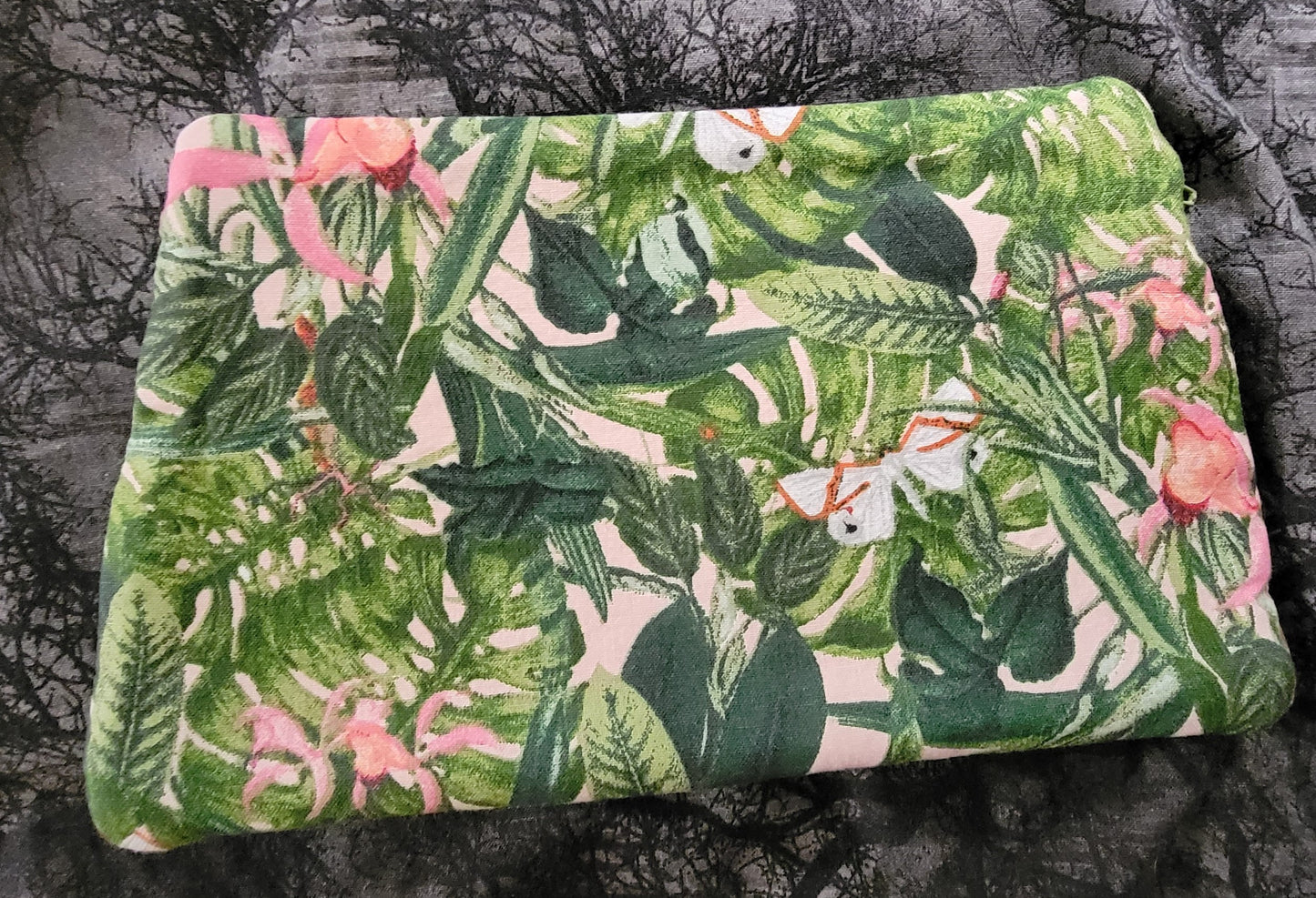 Monstera Leaf Zip Pouch