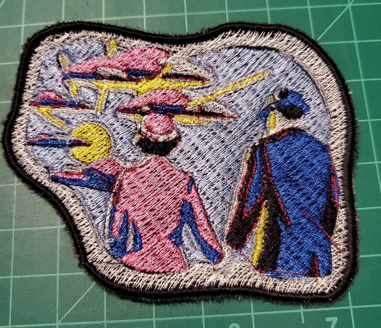 Beetlejuice inspired Handbook for the Recently Deceased embroidery patch