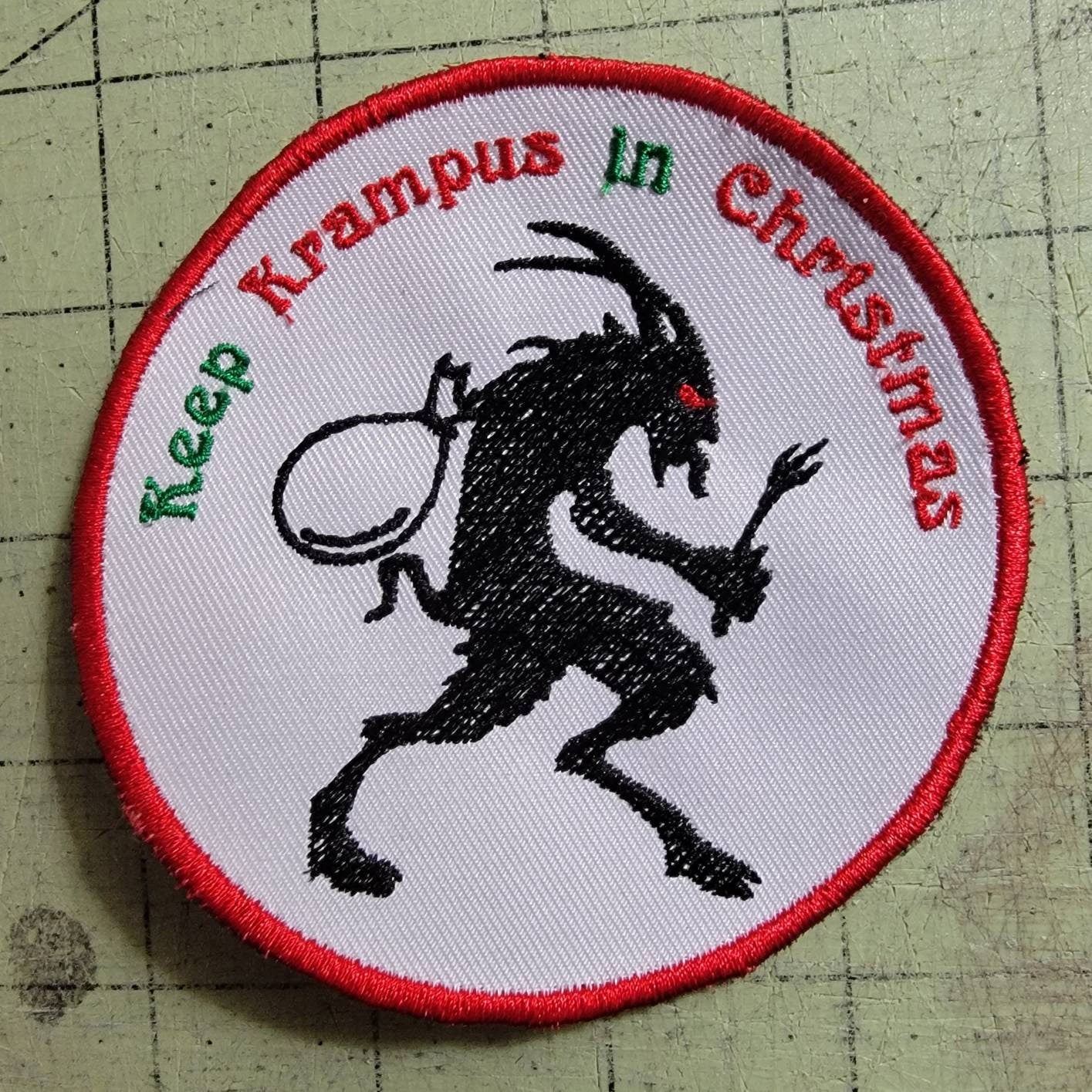 Krampus Patch (multiple versions available)