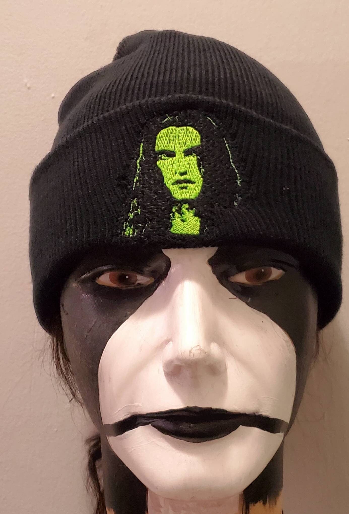 Peter Steele Type O Negative embroidered knit beanie hat