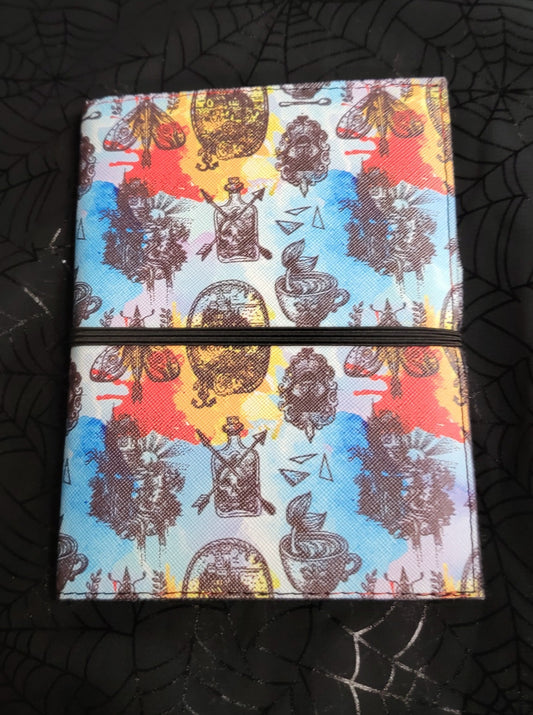 Poison Bottle Tea Cup Notebook Cover