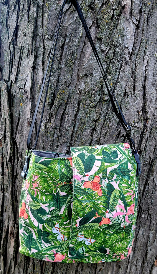 Large Plant Purse Tropical Plants