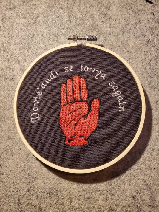 It's Time to Toss the Dice Re Hand embroidery wall hanging Wheel of Time inspired