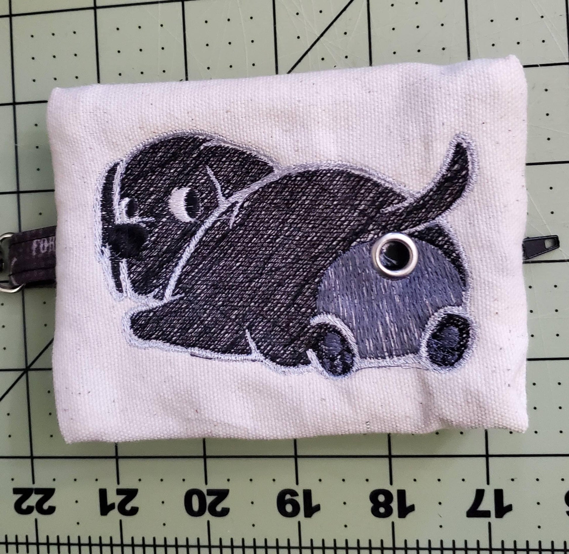 Cute Shiba Inu Dog Butt bag dispenser zipper pouch – Scary Terri's Crafts