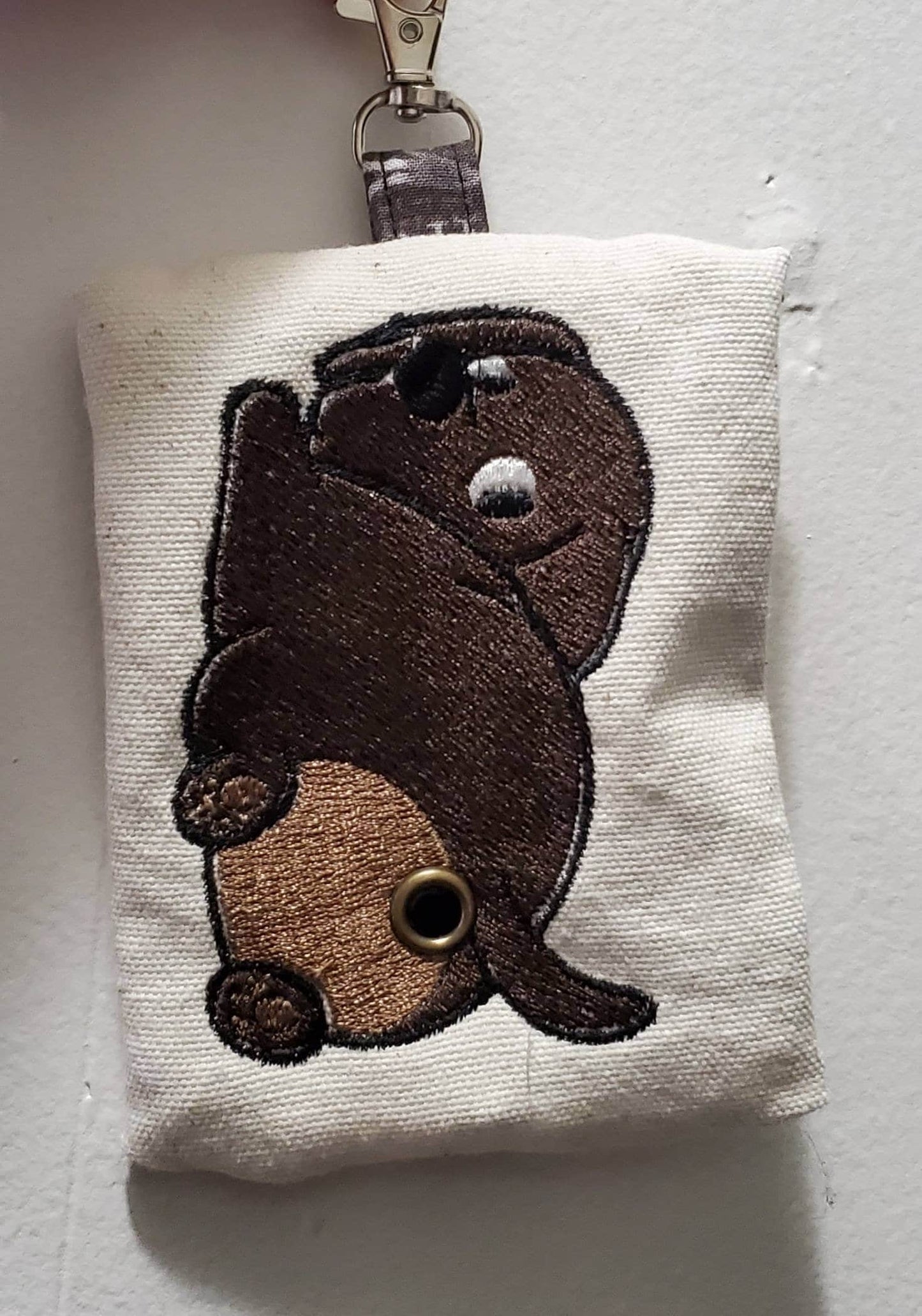 Cute Shiba Inu Dog Butt bag dispenser zipper pouch – Scary Terri's Crafts