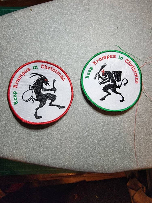 Krampus Patch (multiple versions available)